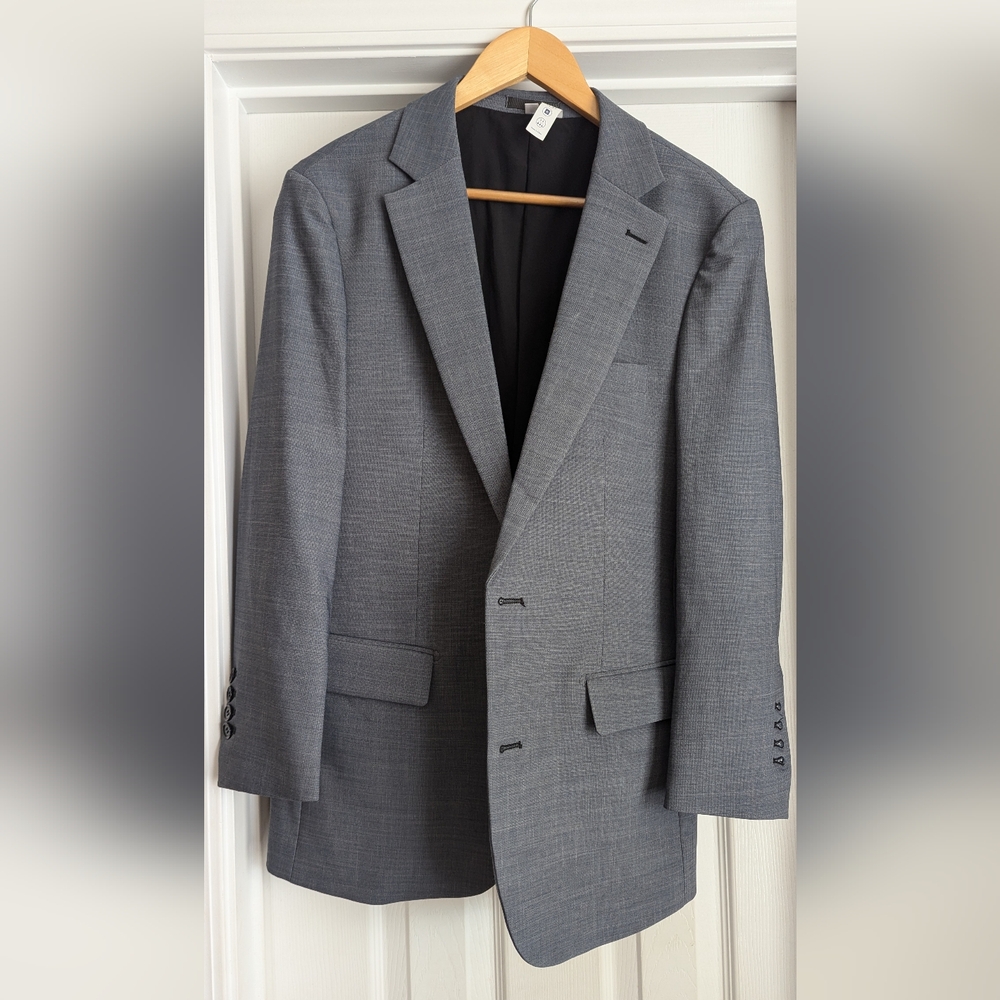 State and Liberty grey suit jacket/sport coat